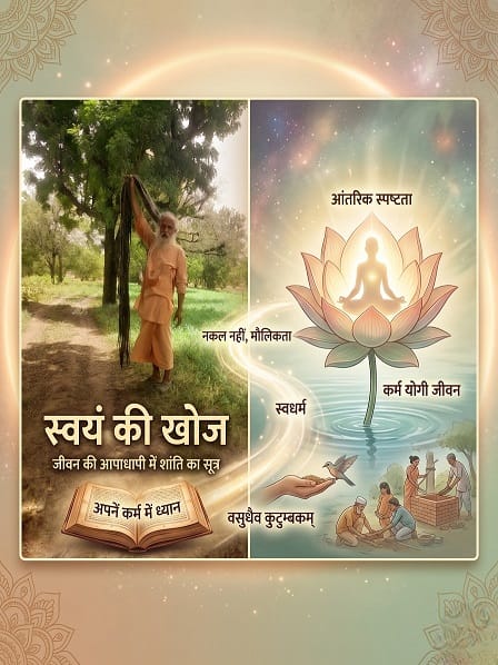 स्वयं की खोज और आंतरिक शांति का मार्ग - कर्मयोगी जीवन।