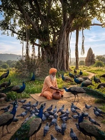 प्रकृति और बेजुबान जीवों की निस्वार्थ सेवा ही ईश्वर की सच्ची आराधना है।