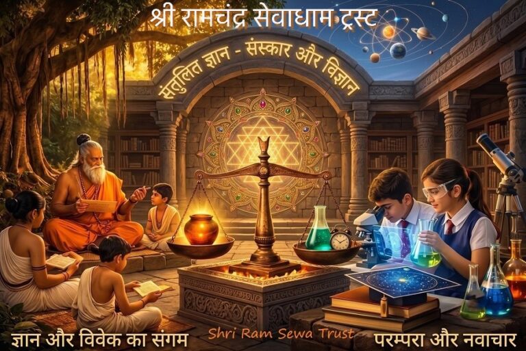 प्राचीन गुरुकुल शिक्षा बनाम आधुनिक शिक्षा और कच्चे घड़े का रूपक - श्री रामचंद्र सेवाधाम ट्रस्ट