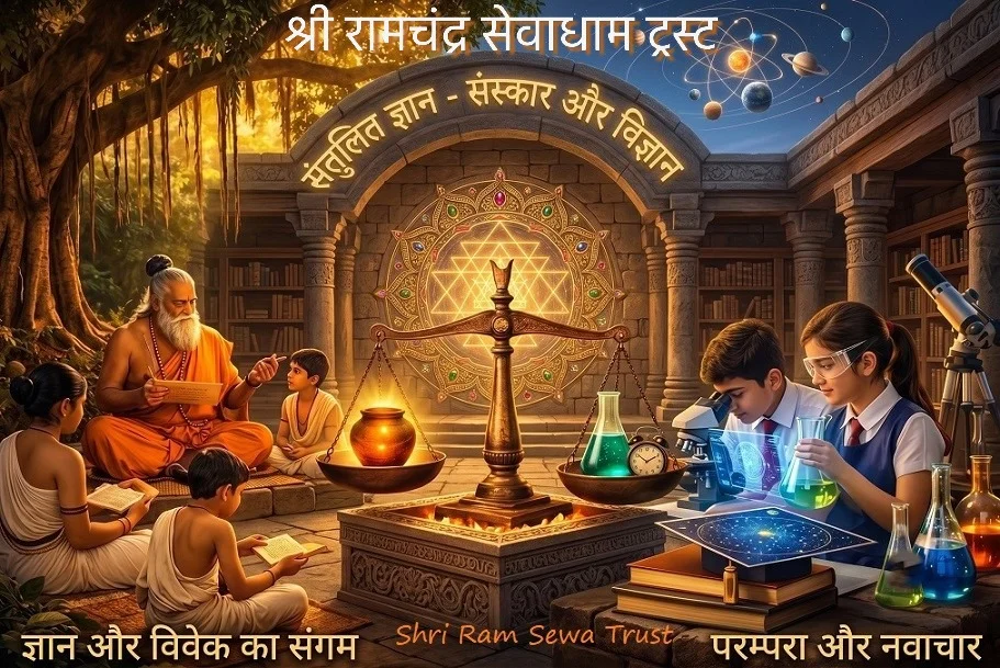 प्राचीन गुरुकुल शिक्षा बनाम आधुनिक शिक्षा और कच्चे घड़े का रूपक - श्री रामचंद्र सेवाधाम ट्रस्ट